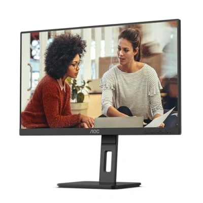Image of AOC Q27E3UMF 27 Inch QHD Monitor, VA, 75Hz, Height Adjust, USB Hub, Flicker Free, Speakers, Low Blue light (2560 x 1440 HDMI 1.4 / DP 1.2 3.2)