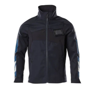 Image of Mascot Accelerate Stretch Zones Jacket Work, Black Blue 010, M