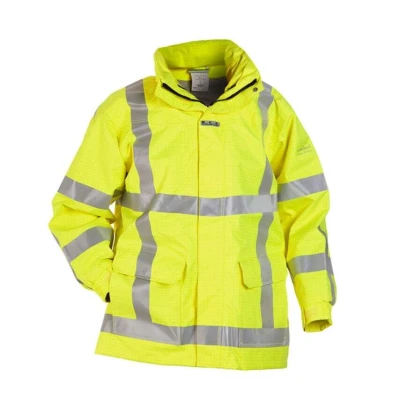 Image of Markelo Multi Sns Flame Retardant Anti Static Waterproof Parka Saturn Yellow XL