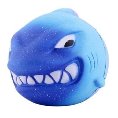 Image of Anboor Squishies Shark Galaxy Giant Squishy Slow Rising Squeeze Toys Stress Reliever Kawaii Sugar Scented Prime Gift Collection