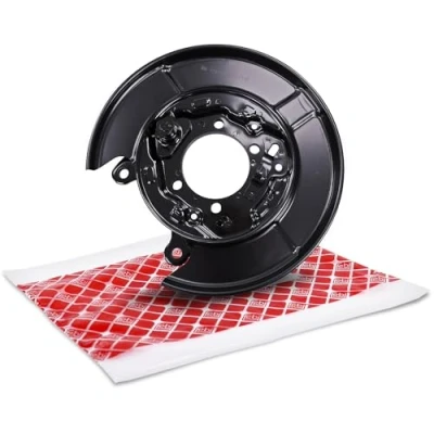 Image of 44020CY001, 44020CY01A, 44020CY01B Brake Disc Back Plate FEBI BILSTEIN 176755 Rear Axle Right NISSAN: Juke, Qashqai / Qashqai+2 I Van, X Trail