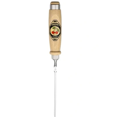Image of Kirschen 1001003 Firmer Chisel with Horn Beam Handle, Beige/Silver, 3 mm