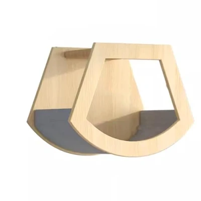 Image of DYUNCZ Cat Wall Furniture, Climbing Shelves, Wooden Shelf for Wall, Sleeping, Playing, Climbing, and Lounging Easily Holds Up to 35 Lbs (Color : nest)