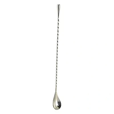Image of Genware NEV BS T40 Teardrop Bar Spoon, 40 cm