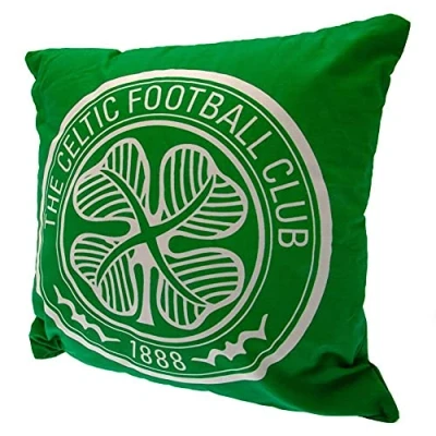 Image of Celtic FC Crest Cushion Official Football Gift Sports Merchandise Pillow