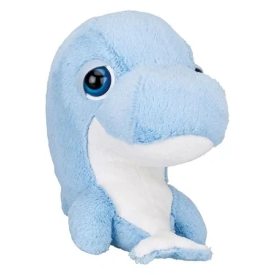 Image of Ocean Buddies Plush Toys Adorable &amp; Cuddly Design Construction Variety of Realistic Animals Including Dolphins and Sharks Perfect for Imaginative Play Safe All Ages Dolphin