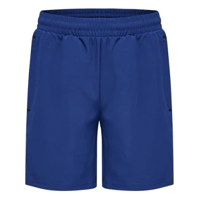 Image of hummel Adjustable Waist Shorts Hmlmove Multisport Kids Size Sodalite Blue