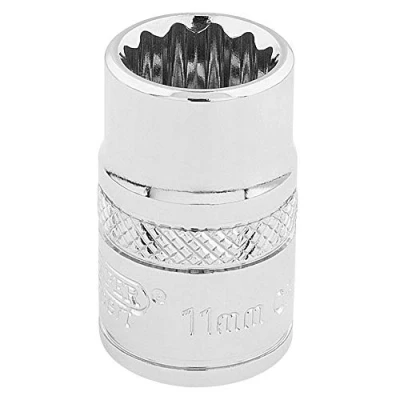 Image of Draper HI TORQ� 12 Point Socket, 3/8&quot; Sq. Dr., 11mm