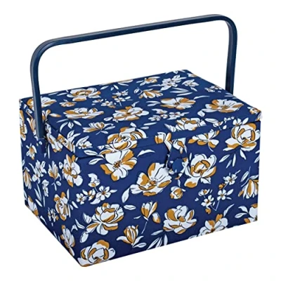 Image of Hobby Gift Large Sewing Craft Storage Box, Autumn Floral