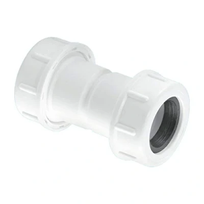 Image of McAlpine Universal Overflow Pipe Connector 19 23mm 3/4&quot; R1M