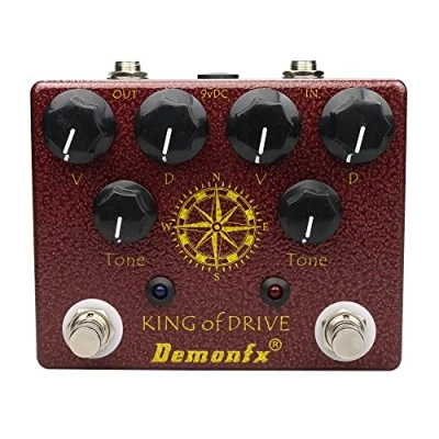 Image of DemonFX KING OF DRIVE Combined OD/Distortion Guitar Pedal