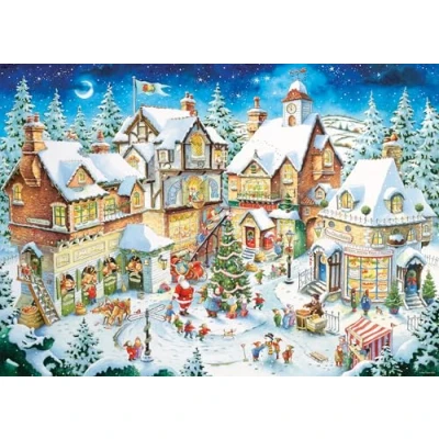 Image of Ravensburger 12001271 50th Anniversary Christmas 1000 pieces jigsaw Puzzle for adults and kids age 14 years up,
