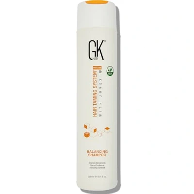 Image of GK Hair Global Keratin Balancing Shampoos clarifying for Oily Deep Cleansing Restores pH Levels Ideal Over Processed Sulphate Free Shampoo 300ml