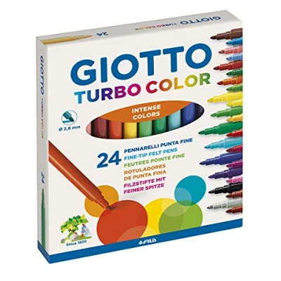 Image of Giotto Flamastry Turbo Color 24 sztuki