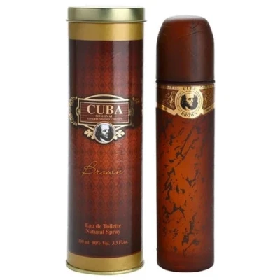 Image of Cuba Brown Men&#039;s Eau de Toilette 100 ml