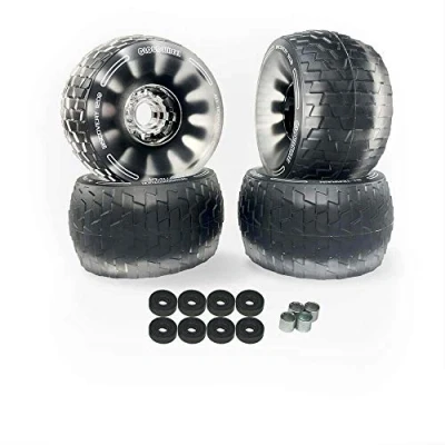 Image of IWONDER Cloud Wheel 120mm Discovery Electric Skateboard Wheels Patented Damping Foam Core All Terrain Off Road Translucent Urethane Longboard Wheels（Not Applicable to Hub Motor