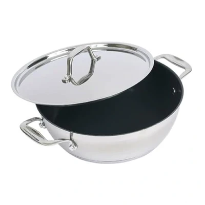 Image of Dexam Supreme 26cm Non Stick 2 Handled Chef Pan