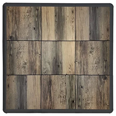 Image of Nicoman Portable Dance Floor TilesTap Dancing, Jazz, Ballet, Irish DanceEasy to Assemble9 Tiles (36″x36″) Oak Wood effect