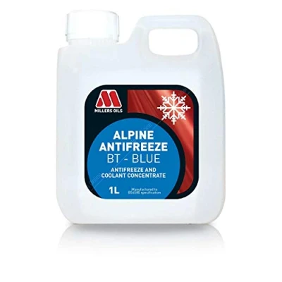 Image of Millers Alpine Antifreeze BT Blue Concentrate, 1 Litre