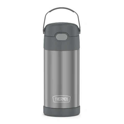 Image of Thermos Funtainer 12 Ounce Bottle Gray