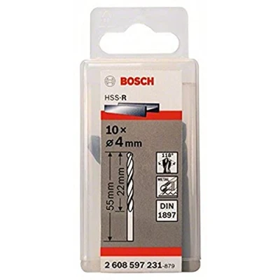Image of Bosch 2608597231 40 x 22 55 mm Din1897 HSS R Stub Drill Bits