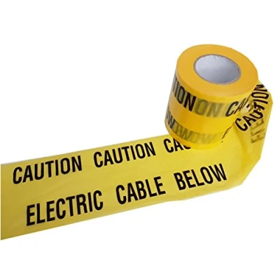 Image of Ali&#039;s DIY Electric Cable Warning Tape 60 Metre Custom Cut Length