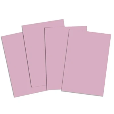 Image of House of Card &amp; Paper A2 220 GSM Coloured Pastel Pink (Pack 50 Sheets)