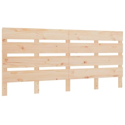 Image of vidaXL Headboard 200x3x80 cm Solid Wood Pine