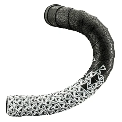 Image of Deda Elementi Loop Handlebar Tape, Black/Silver