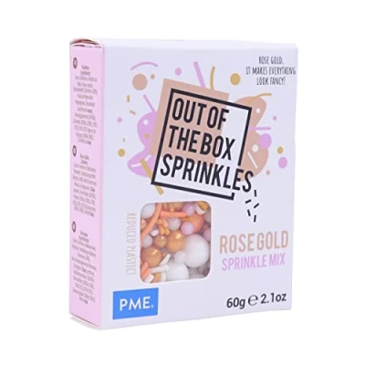Image of PME Out the Box Sprinkle Mix, Rose Gold
