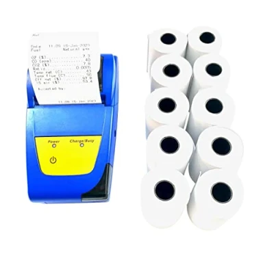 Image of WY Anton Printer Paper Rolls For The Sprint Evo Pro Flue Gas Analyser Box Of 10