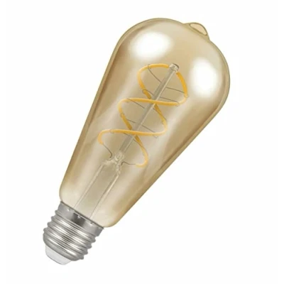 Image of Crompton LED ST64 Spiral Filament Antique 6W 2200K ES E27