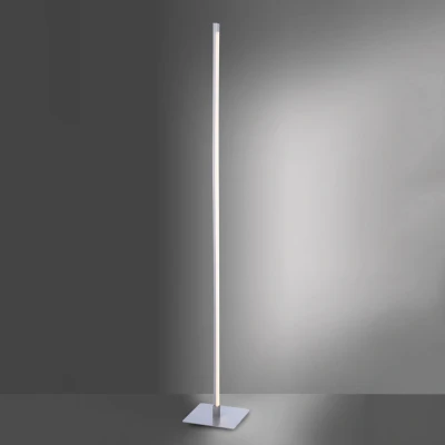 Image of Bella LED Integrated Floor Lamp Steel 1x 11W 3000K Dimmable