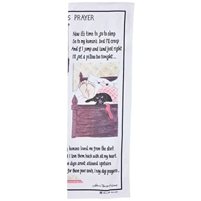Image of Samuel Lamont A Dog&#039;s Prayer Cotton Tea Towel UK