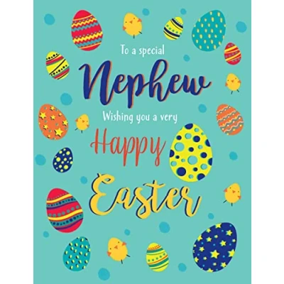 Image of Easter Card Nephew 8 x 6 inches Regal Publishing, C88375