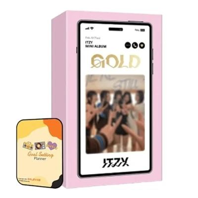 Image of ITZY GOLD Album [PHONE BOX ver.]+Pre Order Benefits+BolsVos Exclusive K POP Inspired Digital Merches