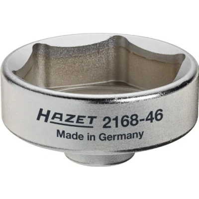 Image of HAZET 2168 46 10 mm Square Hollow Hexagon Profile Ad Blue Filter Wrench Multi Colour