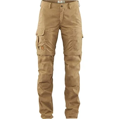 Image of Fjallraven Karla Pro Zip Off Trousers W Sport Dark Sand, 46