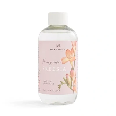 Image of Wax Lyrical Homegrown Collection Freesia Scent Reed Diffuser Refill 200ml