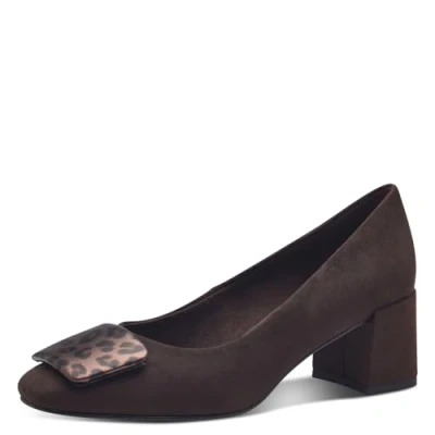 Image of MARCO TOZZI Women&#039;s Court Shoes 2 22423 43 Pump, Mocha, 4 UK