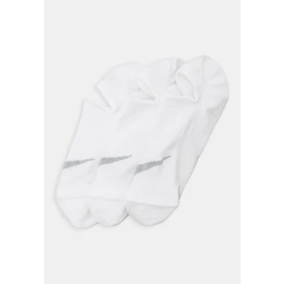 Image of Nike Women&#039;s Everyday Plus Lightweight Socks, WHITE/WOLF GREY, S UK