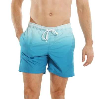 Image of RIPT Mens Dip Dye Swim Shorts Blue XL