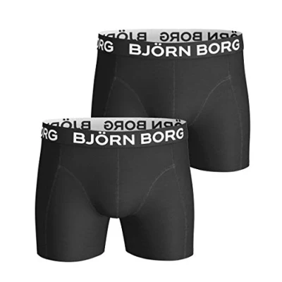 Image of Björn Borg 2 PACK Pants, Men&#039;s, Size: Small, Black