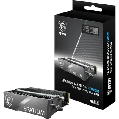 Image of MSI 2TB M.2 Solid State Drive Spatium M570 Pro FROZR (PCIe Gen 5.0 x4/NVMe 2.0)