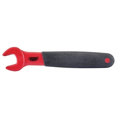 Image of Draper VDE Approved Fully Insulated Open End Spanner, 10mm