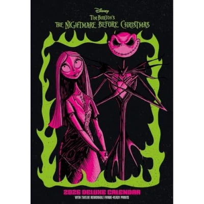 Image of Disney, Nightmare Before Christmas Collector&#039;s Edition A3 Calendar 2026