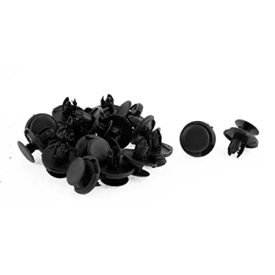 Image of sourcing map 8mm x 19mm 10mm Plastic Car Bumper Push Clips Rivet Retainer 20pcs