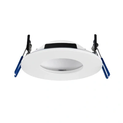 Image of Saxby Orbitalpro 4CCT 9W Recessed Downlight Matt White Paint IP65