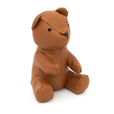 Image of Carousel Home Decorative Fabric Animal Doorstop Cute Door Holder Novelty Indoor Stop Stopper Weighted Bear