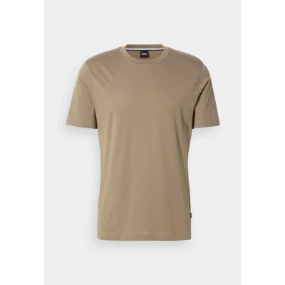 Image of BOSS Thompson Basic Tshirt, Men&#039;s, Size: XL, Open brown